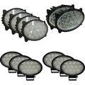 Tiger Lights TIGERLIGHTS Complete LED Kit-Compatible with/Replacement for Case, 12V-Off-Road Light CaseKit-3